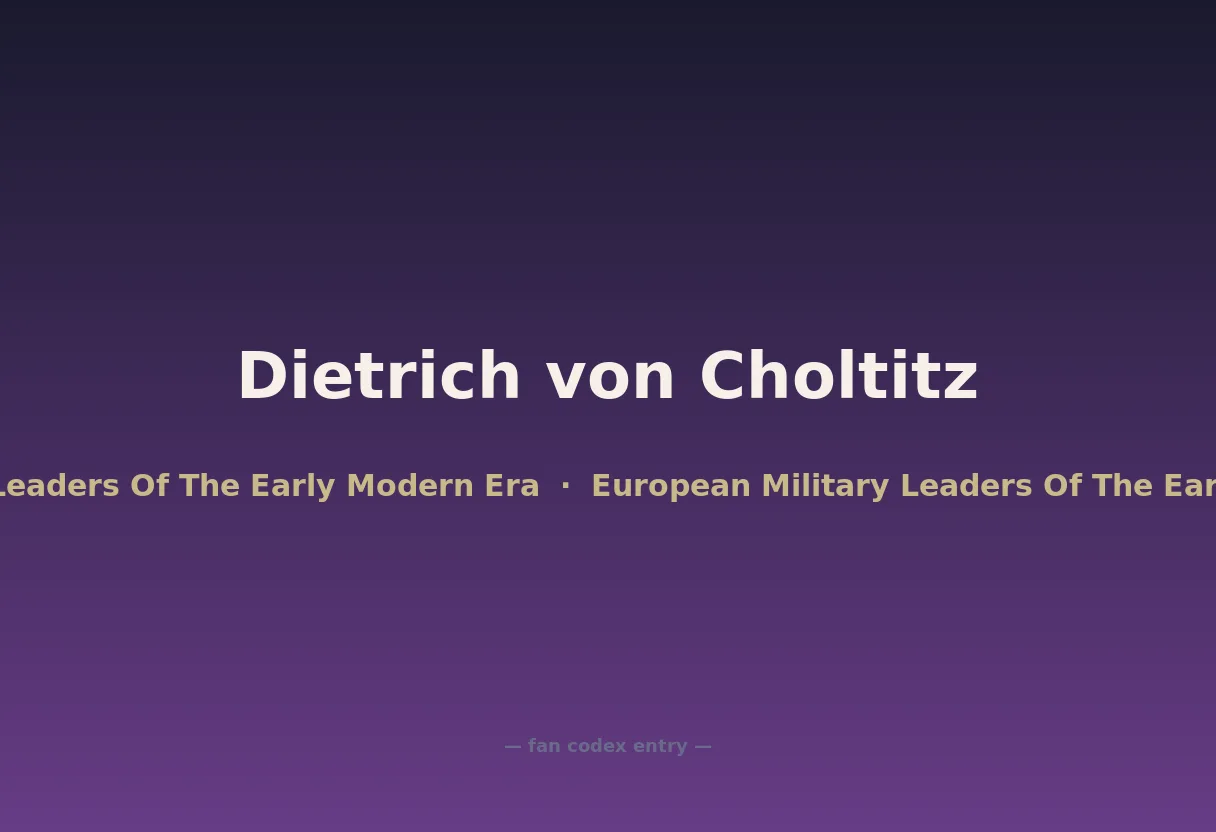 Dietrich von Choltitz