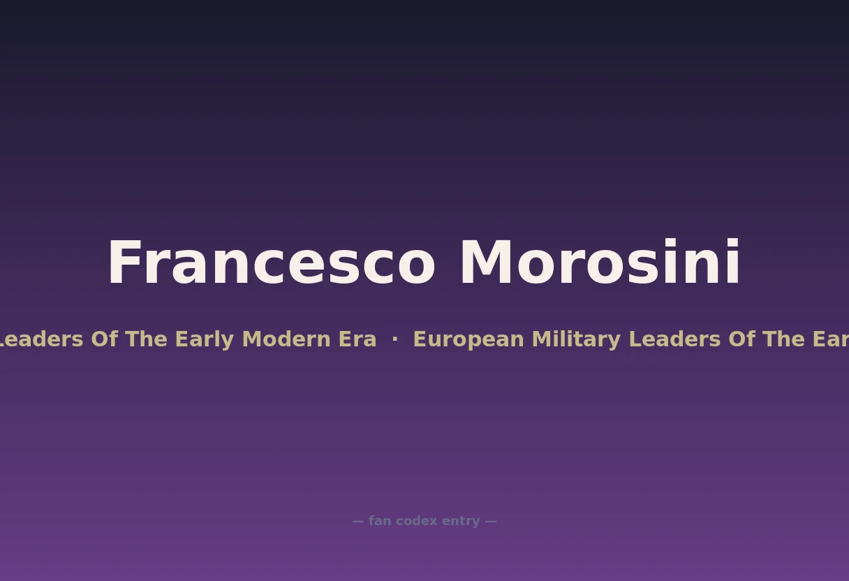 Francesco Morosini